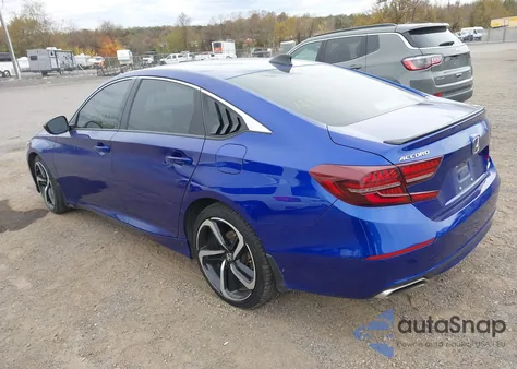 2021 Honda Accord Sport from USA, damaged, VIN 1HGCV1F39MA051293